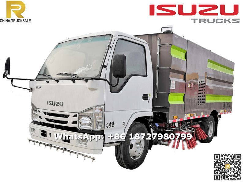 【November, 2021】To Angola - ISUZU road sweeper 【November, 2021】To Angola - ISUZU road sweeper