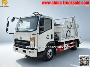 SINOTRUK 8CBM HOWO skip loader garbage truck SINOTRUK 8CBM HOWO skip loader garbage truck