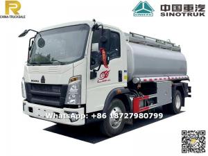 SINOTRUK HOWO 8000L 9000L 10000L fuel tanker  SINOTRUK HOWO 8000L 9000L 10000L fuel tanker